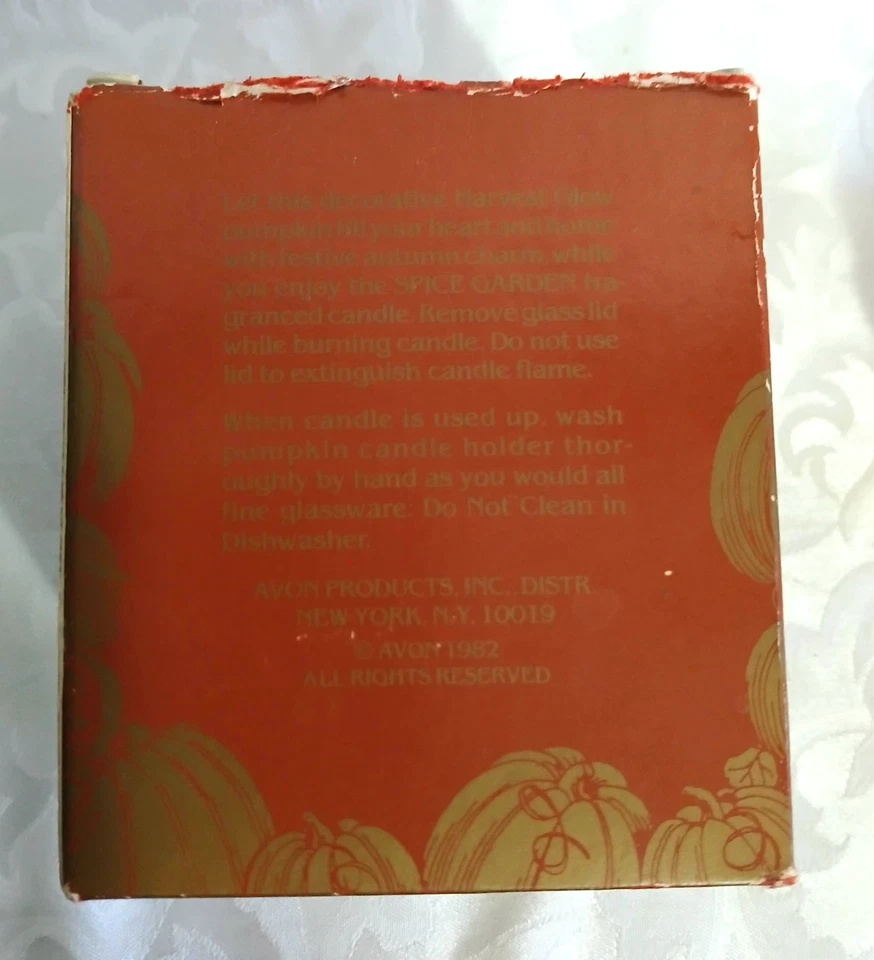 Vela de fragancia brillante Avon Harvest especias fragancia de jardín Foto 4 de 4