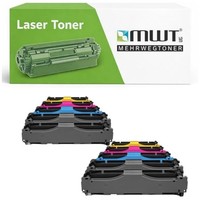 Eurotone 10X Tonerkassette Kompatibel FüR HP CF410X Mehrfarbig PLUS15
