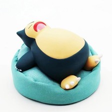 Snorlax Cartoon Sleep Pillow Plush Q Version Anime PVC Figure Kids Gift DecorToy