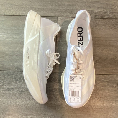 adidas Adizero Adios Pro 4 Men s Running Shoes White