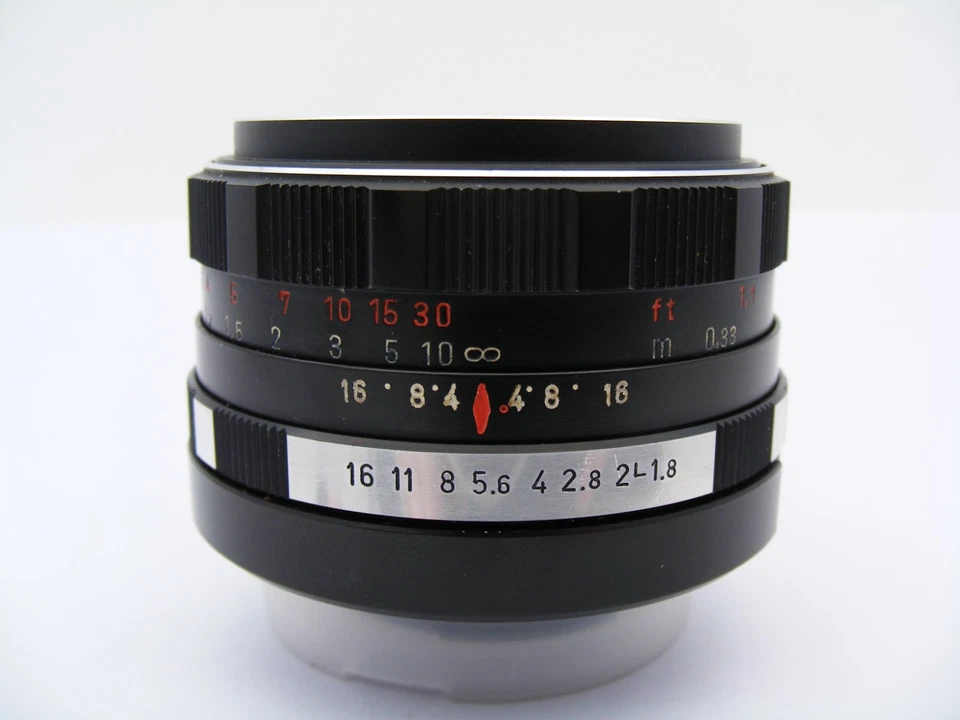 Meyer Optik Gorlitz Oreston 50mm f1.8 manual lens Preset No 5356967 Mount Exakta - Image 3 of 4