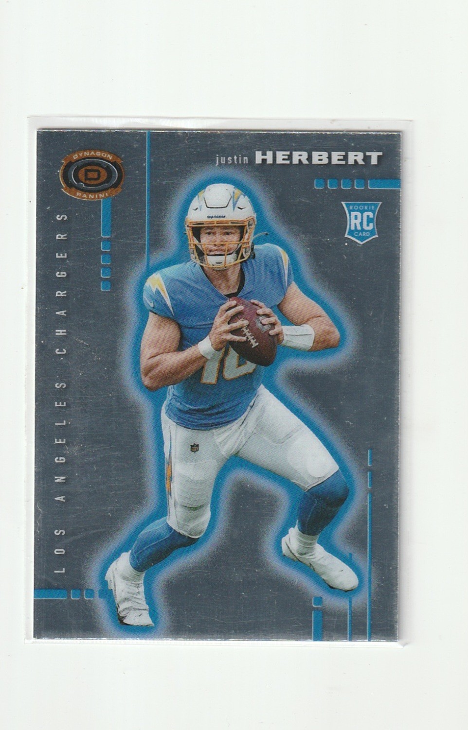 2020 Panini Chronicles Dynagon Rookies Justin Herbert Rookie #D-3