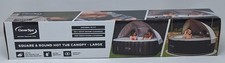 CleverSpa Hot Tub Canopy Large Round & Square Models 185x185cm Square 208cmRound