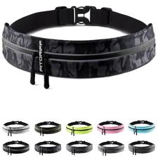 Running Belt for Men Women Secure Jogging Pouch for Phone Keys Essentials