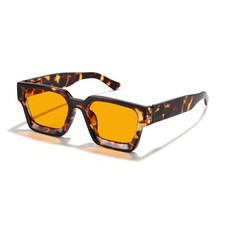 Trendy Amber Blue Light Blocking Glasses Orange Lens for Better Sleep,Compute...