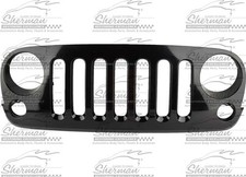 Sherman Grille Matte Black For 2007-2017 Jeep Wrangler2018 Jk