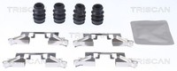 Triscan ZubehöRsatz Scheibenbremsbelag 8105 501594 FüR Opel X15 Mazda DL Corsa