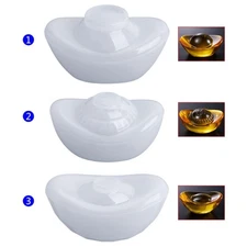 Creative Chinese Ingot Silicone Mold for Mousse Cake Mold DIY Epoxy Resin De