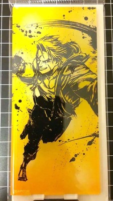 Luke Ink Painting AcrylIC Folding Screen Stand Street Fighter 6 TSUTAYA ...