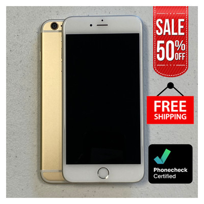 Apple iPhone 6 Unlocked 4G LTE - Gold/Gray, 16GB/64GB/128GB, Free Shipping!