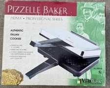 VILLAWARE PIZZELLE BAKER 5000-NS PRIMA PROFESSIONAL SERIES CLASSIC ITALIAN NEW