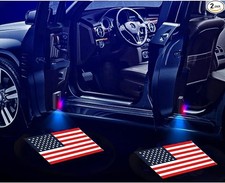 2PCS Car Door Light Projector, Universal LED Welcome Shadow Lights for Cars/