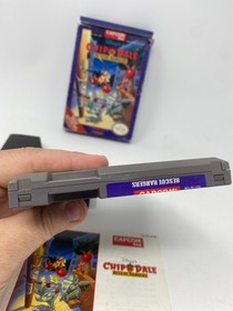 Disney's Chip 'N Dale: Rescue Rangers 1  (Nintendo NES) Complete in Box CIB