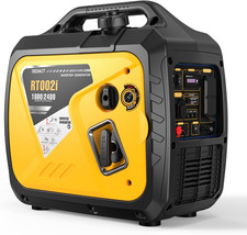 Generatore Inverter Portatile 2400W per Alimentazione Casa, Campeggio e Emergenza