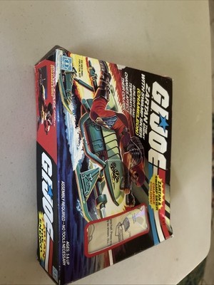 GI Joe 1984 Zartan Swamp Skier + Box ARAH Lot Blueprints File Card Intact W/face
