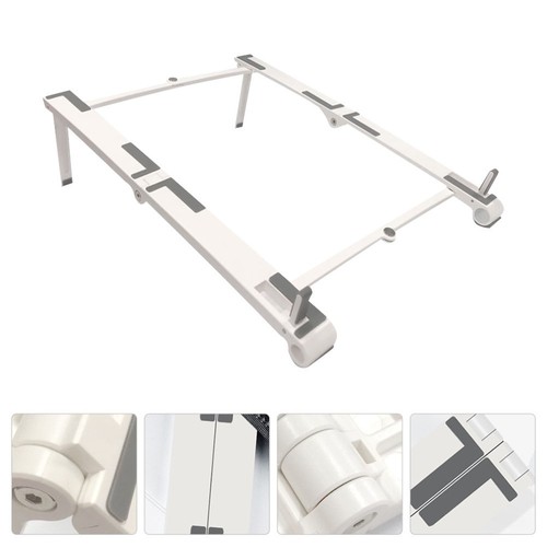Plastic Computer Riser Laptop Rack Stand Mobile Computer Stand - Afbeelding 4 van 12