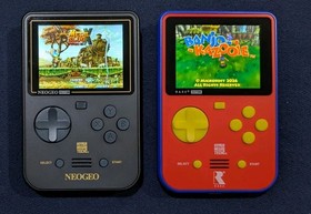 Evercade Super Pocket  NEOGEO and Rare Handheld Console Lot