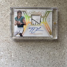 TREVOR LAWRENCE 2025 FLAWLESS PATCH SIGNATURE GLOVES AUTO /25 Q1829