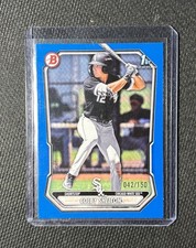 2026 Bowman Colby Shelton 1st Blue Paper /150 #BP-144 White Sox