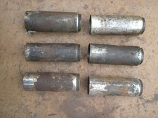 AJS Matchless 350 500 600 650 ? RUSTY DAMAGED fork oil seal holders x6 JOB LOT