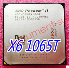 Free Shipping Original AMD Phenom II X6-1065T CPU/HDT65TWFK6DGR/AM3/2.9G/95W