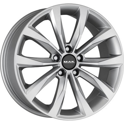 Alloy wheels MAK WOLF 19'' 7.5J 5x112 ET 50 57.1 SILVER