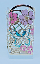 BATH  BODY WORKS BUTTERFLIES AND FLOWERS GENTLE SOAP HOLDER SLEEVE NEW
