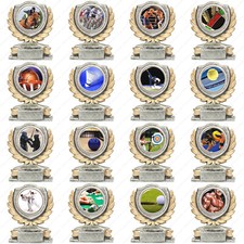 Trofeo tutti gli sport Altezza 12,00 cm Targhetta personalizzata omaggio