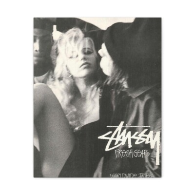Stussy Advert Canvas Decor | eBay