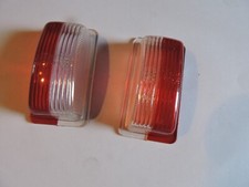 2 Cabochons feu de gabarit ML 615 - Rouge/cristal