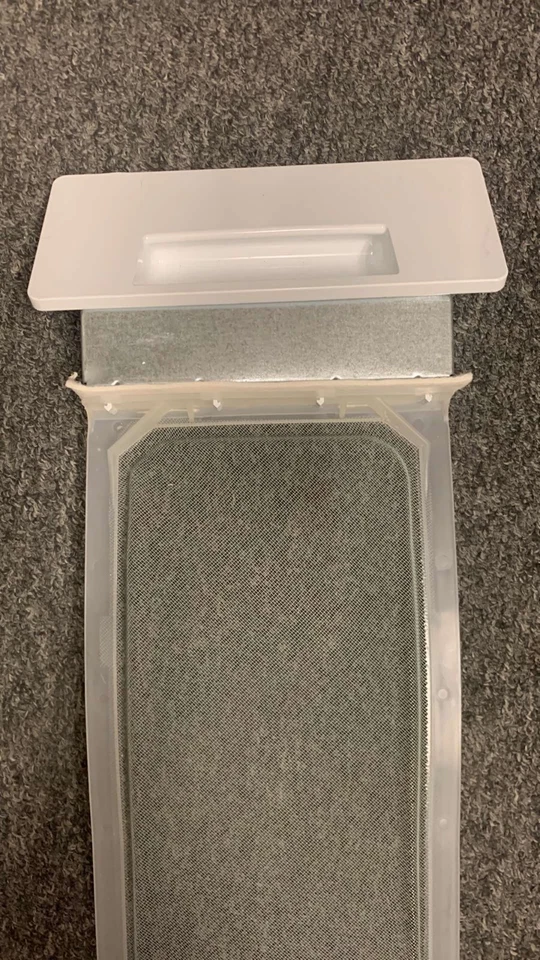 Filtro de pelusa para secadora Whirlpool OEM W11607443 para WED4815EW1 Foto 2 de 3