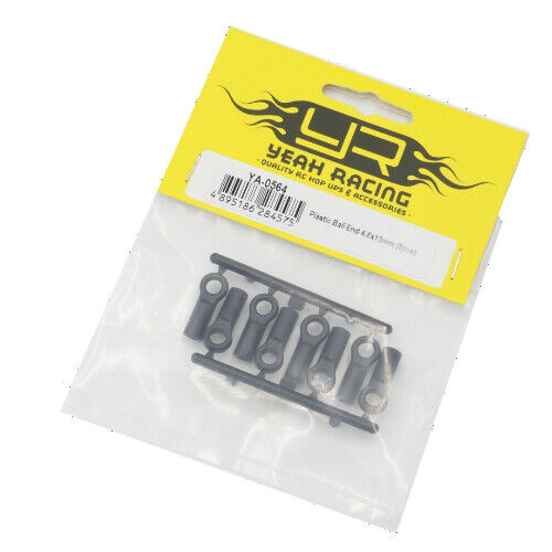Plastic Ball Ends 4.8x15mm 8pcs to suit 1:10 RC Crawlers, cars and drift cars. - Picture 2 of 2