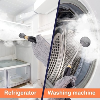 Pulitore A Vapore Portatile 2500W – Con 6 Velocità Regolabili, Serbatoio 1100ml E 3 Testine Per Cucina, Auto E Casa