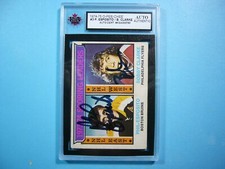 1974/75 O-PEE-CHEE NHL CARD #3 PHIL ESPOSITO BOBBY CLARKE KSA AUTO AUTOGRAPH OPC