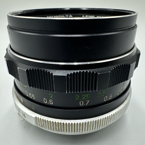 MINOLTA MC ROKKOR-PF 50mm F/1.7 MF Standard Prime Lens Very Clean S/N 2718908 - Picture 11 of 13