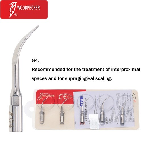 Woodpecker Dental Ultrasonic Piezo Scaler Perio Tips G1 G2 G3 G4 P1 Fit EMS - Picture 47 of 74