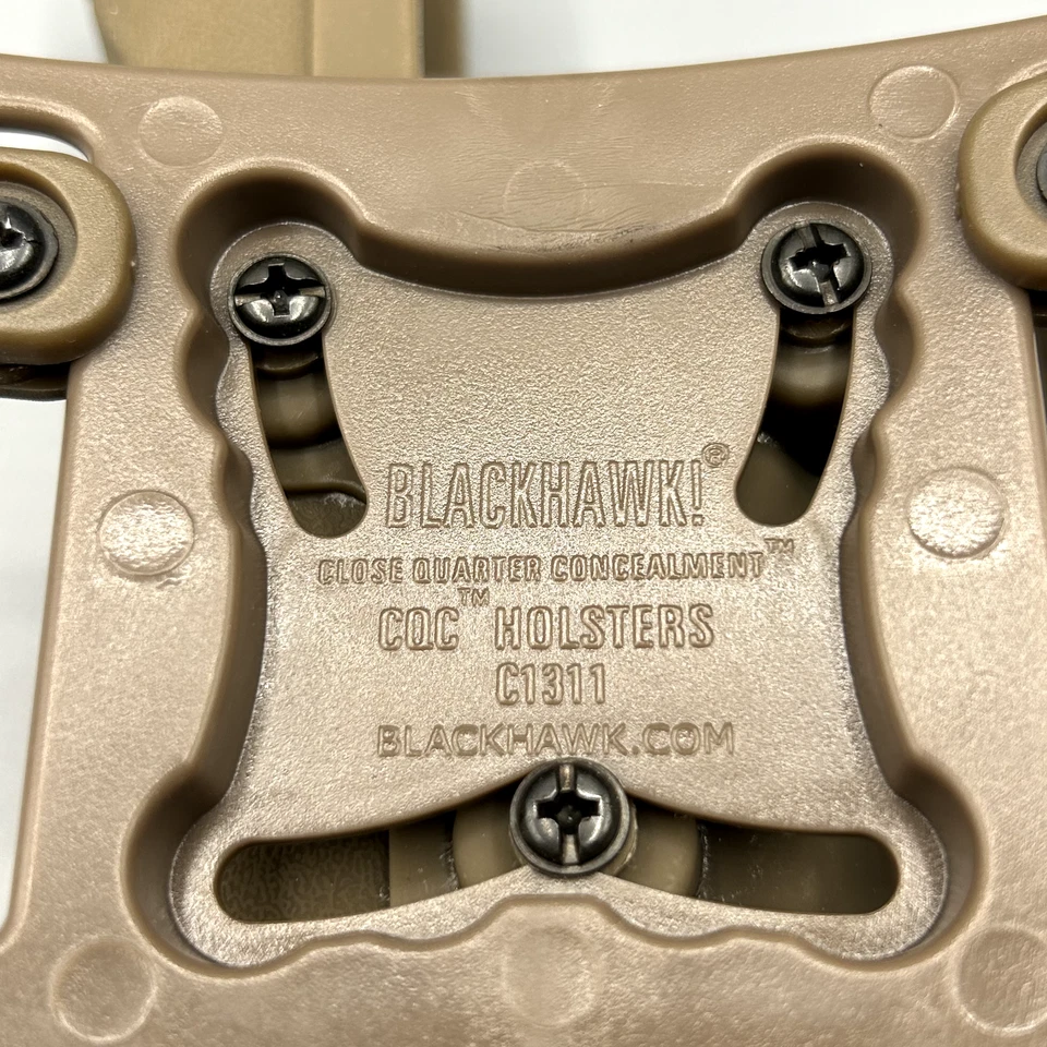 Fundas de cinturón Blackhawk CQC C1311 verde cierre cuarto ocultación Foto 2 de 3