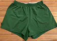 Soffe Girls Size Cheerleading Dance Gym Cheer Green Shorts New Free Ship