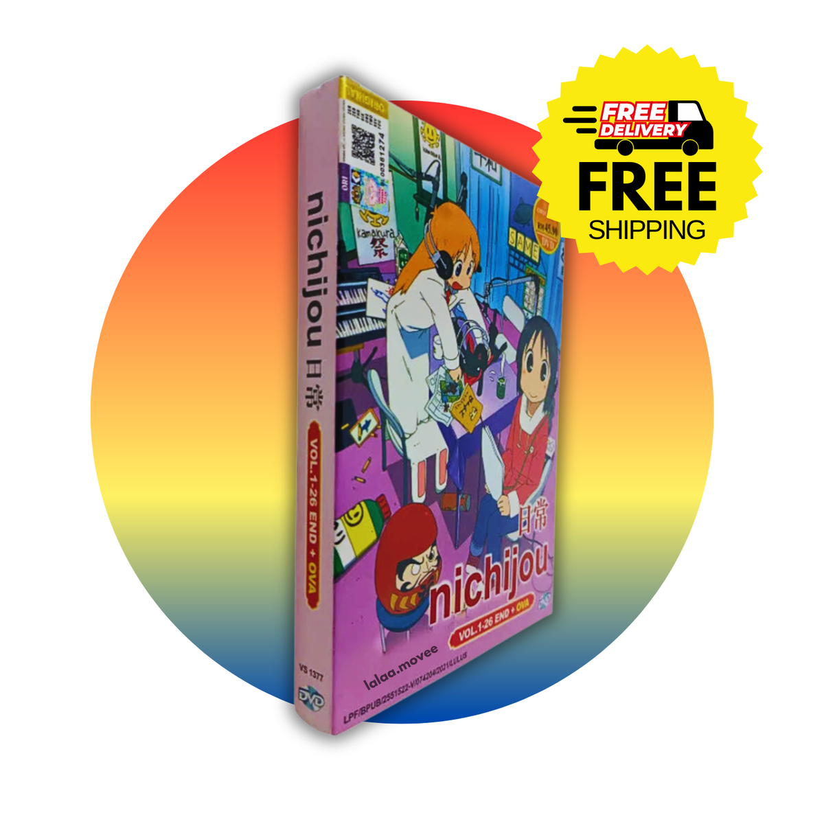 Nichijou / My Ordinary Life (Vol.1-26 & OVA) Anime DVD [English