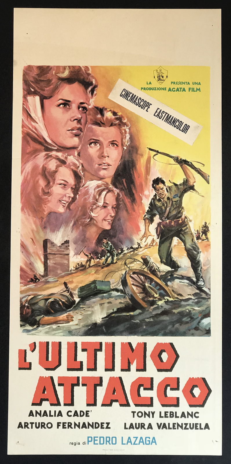 Locandina originale film L'ultimo attacco (1991) - Regia di John Milius