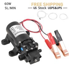 Diesel Oil Fuel Transfer Pump 60W Electric Fuel Auto Extractor Pump Outlet Pipe