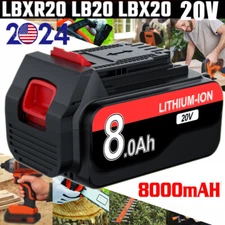 20V 8.0AH Lithium-Ion Battery for Black and Decker 20 Volt LB20 LBX20 LBXR20 NEW
