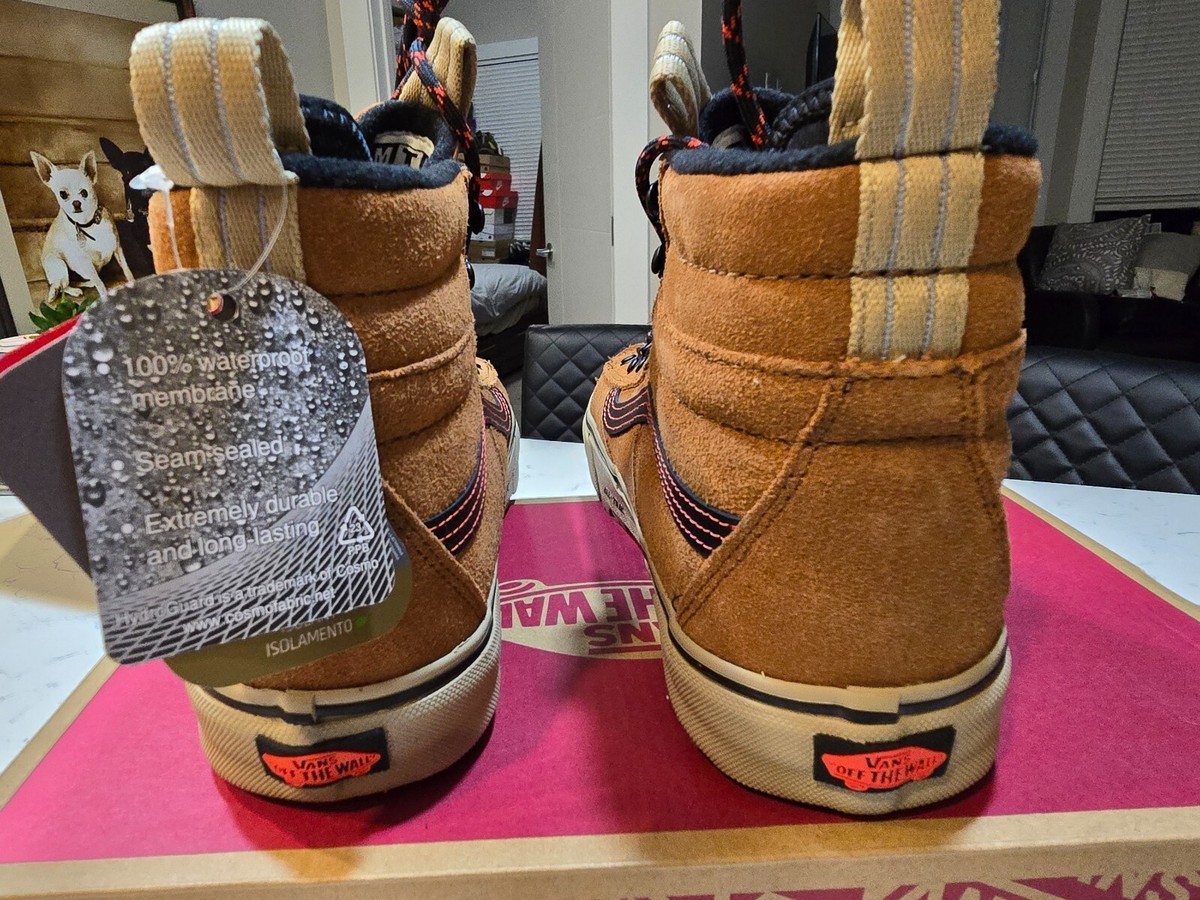 Brand New Vans Sk8 Hi MTE DR Waterproof Glazed Ginger MENS  display picture 3