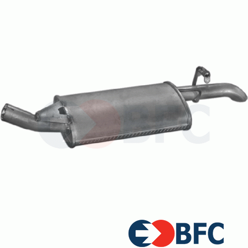 FORD FIESTA 1.0 1.1 45/53/54/55HP 1989-1992 Exhaust Rear Silencer - Picture 1 of 1