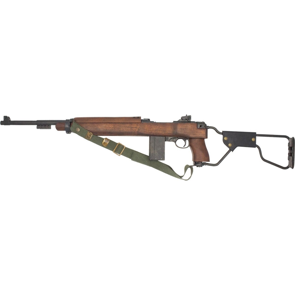 Denix M1A1 WWII 1944 Non-Firing Replica Rifle w. Folding Stock