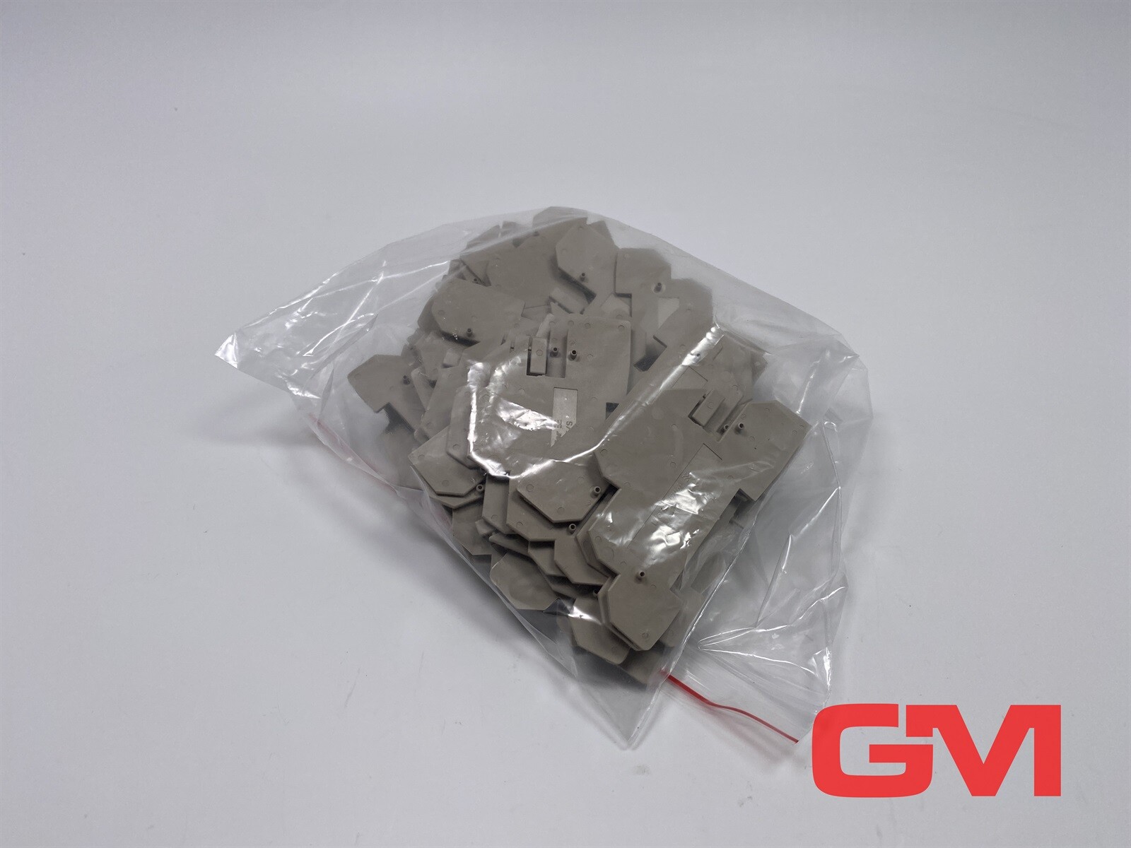 Ve 50x Weidmüller End Plate WAP WDL2.5/S 1067700000 Dark Beige