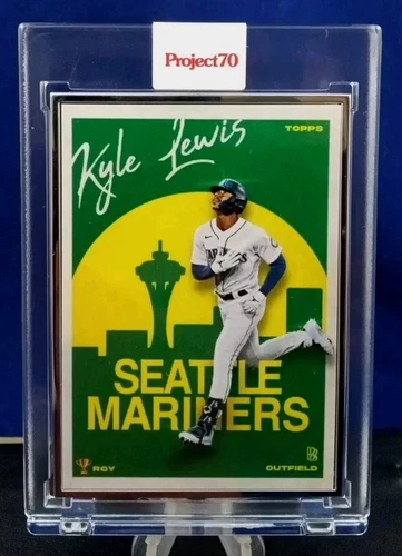 KYLE LEWIS - Ben Baller - Topps Artist Proof 07/51 - Project 70 - AP - Mariners