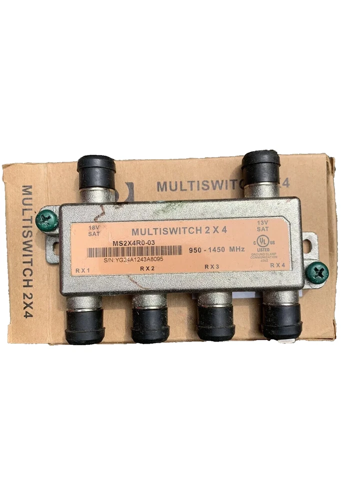Directv 2x4 Multiswitch Splitter Satellite TV - NEW - Image 2 of 4