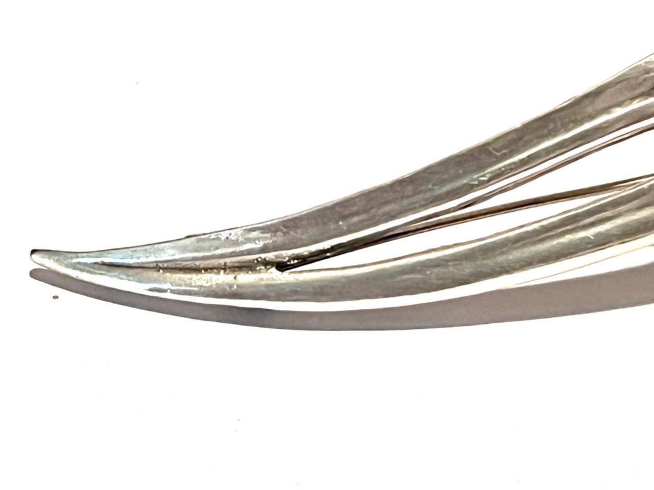 SOLID STERLING SILVER 925 CYPRUS CRAFT MODERNIST … - image 3