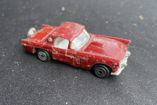 Vintage Zylmex 1956 T-BIRD red P356 diecast Hong Kong Doors Open